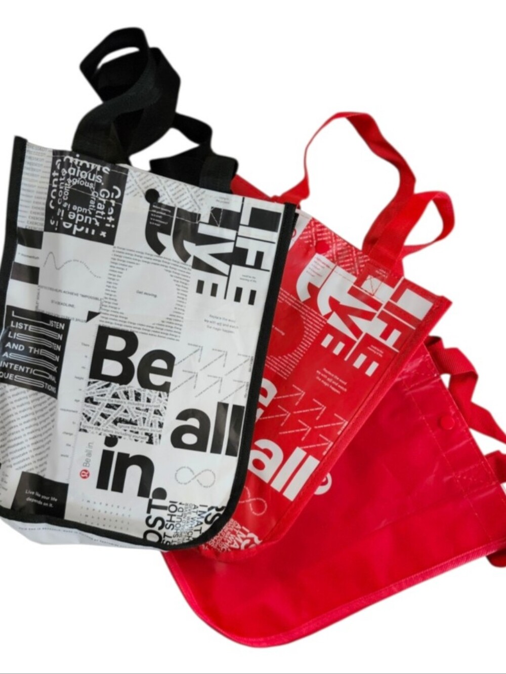 3 Lulululemon Shopping Totes